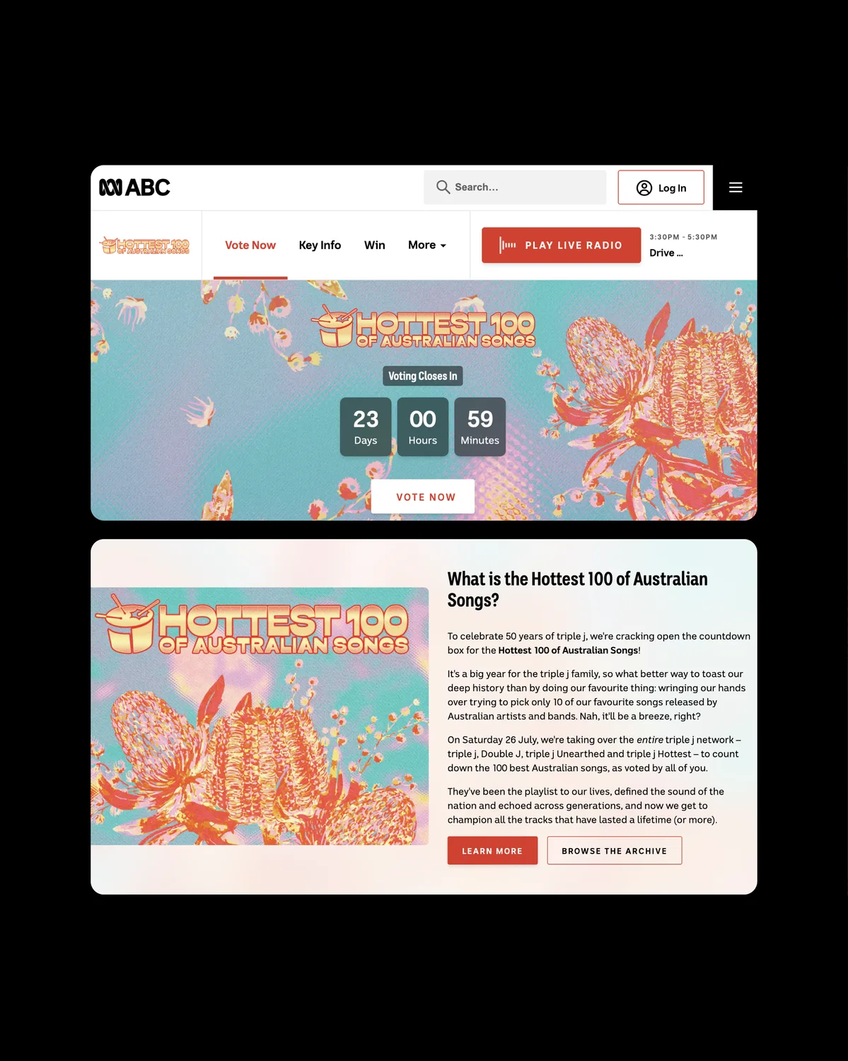 triple j website takeover